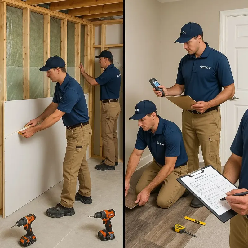 Repairs and Reconstruction process in Clara City, MN