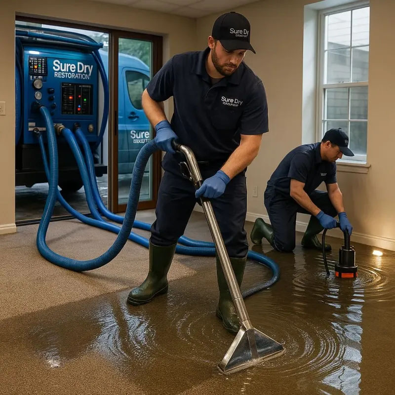 Water Extraction and Removal process in Clara City, MN